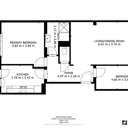 شقة Howald 2 Bedroom With Private Garage & Garden