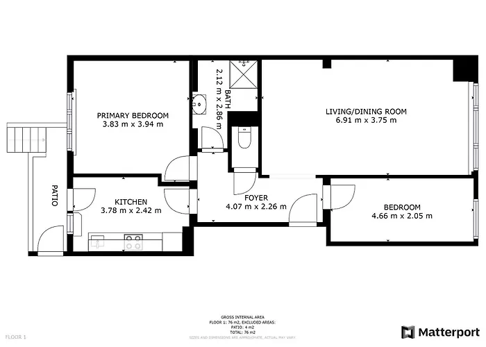 Appartamento Howald 2 Bedroom With Private Garage & Garden